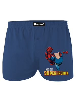 Moje superhrdinka pánské trenky Blue
