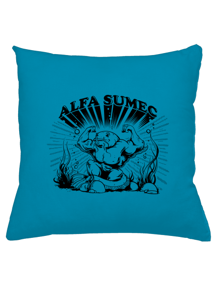 Alfasumec polštář Blue Turquoise