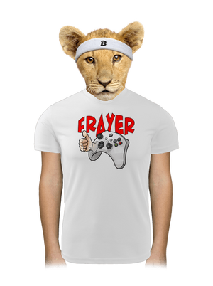 Frayer dětské sportovní tričko White