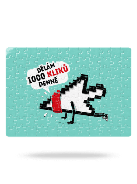 Klikař puzzle White