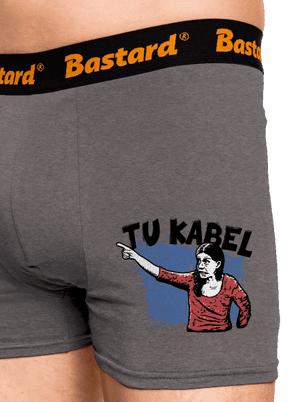 Tukabel boxerky Gray Melange