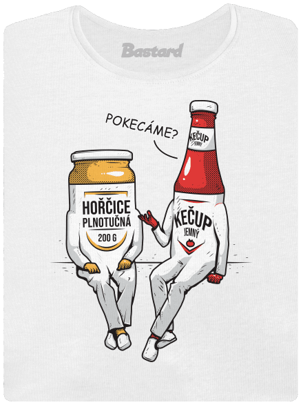 Pokecáme dámské tričko premium White