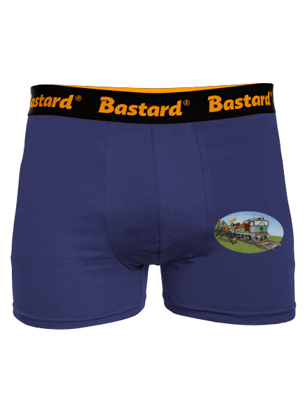 Šotouš na lovu boxerky Blue Navy