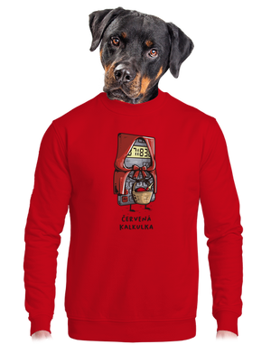 unisex mikina bez kapuce