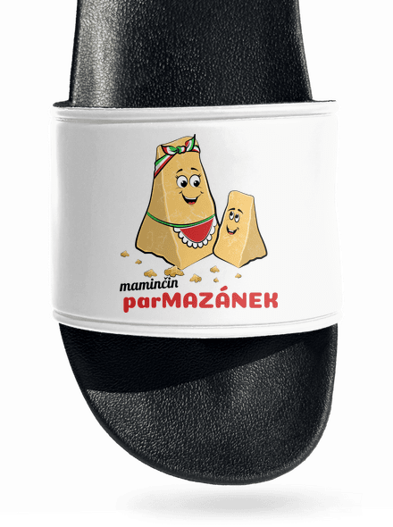 Maminčin Parmazánek pantofle White