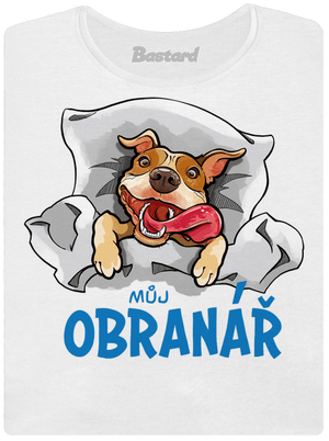 Můj obranář dámské tričko premium White