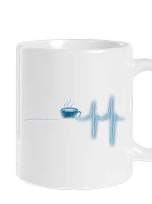 Coffee help klasický hrnek White