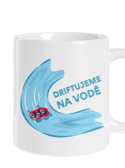Driftujeme na vodě klasický hrnek White