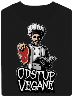 Odstup vegane unisex mikina bez kapuce Black