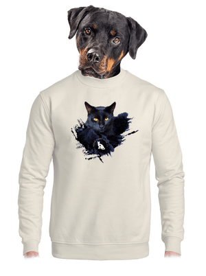 unisex mikina bez kapuce