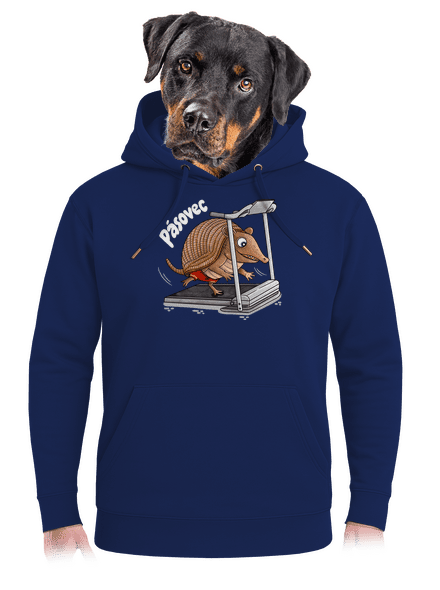 Pásovec unisex mikina premium Navy