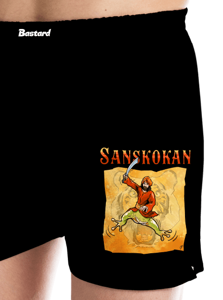 Sanskokan pánské trenky Black