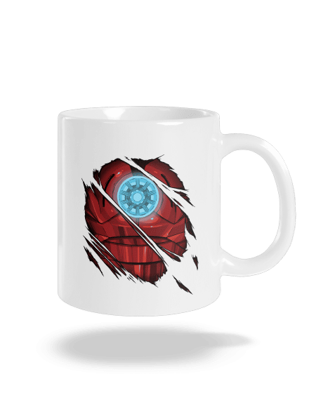 Ironman klasický hrnek White