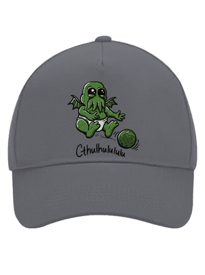 Cthulhululu kšiltovka baseballka Graphite grey