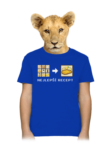 Nejlepší recept dětské tričko Royal Blue