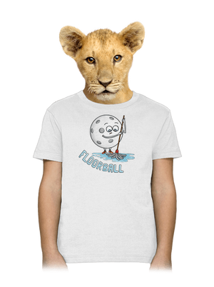 Floorball dětské tričko White