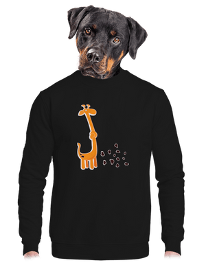 unisex mikina bez kapuce
