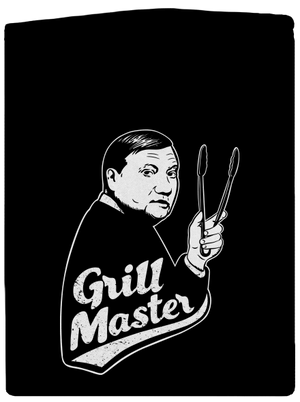 Grill master pánská mikina na zip Black