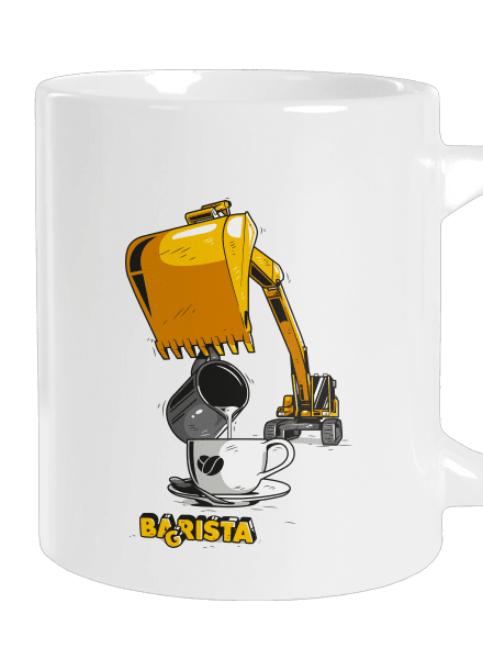 Bagrista velký hrnek White