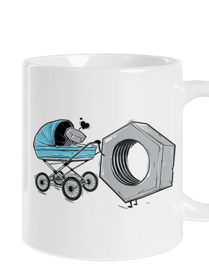 Správná matka klasický hrnek White