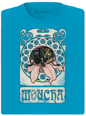 Moucha dámské sportovní tričko Blue Atol