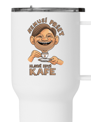 Nemusí pršet kafe termohrnek White
