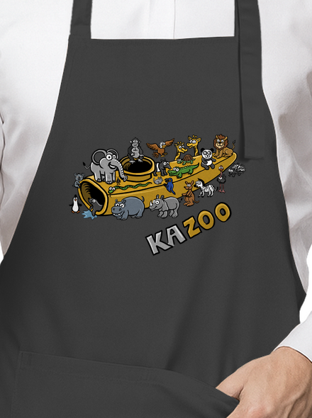 KaZoo zástěra Dark Grey
