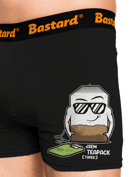 Čajový týpek boxerky Black