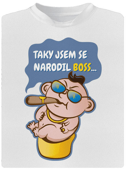 Boss dětské sportovní tričko White