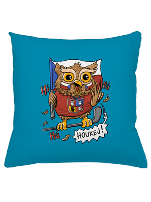 Houkej polštář Blue Turquoise