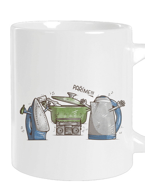 Paříme velký hrnek White