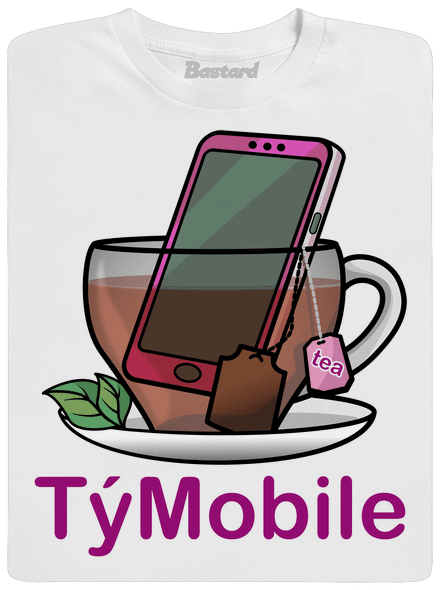 TýMobile dětské tričko White
