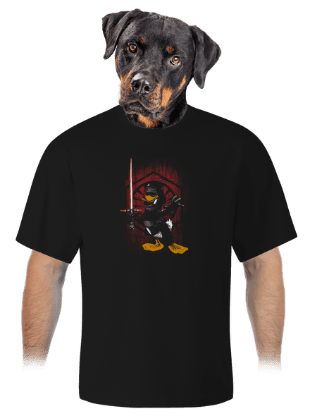 Kylo Duck unisex tričko oversized Black