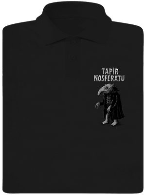 Tapír Nosferatu pánská polokošile Black