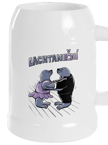 Lachtaneční půllitr White
