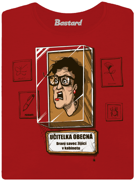 Učitelka obecná dámské tričko Red Mal