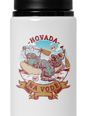 Hovada na vodě lahev na vodu White