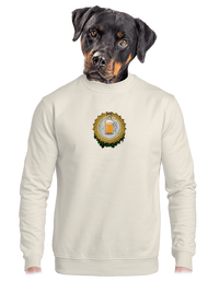 unisex mikina bez kapuce