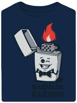 Rozpálím každou unisex tričko oversized Midnight Blue