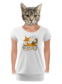 dámské tričko s lemem