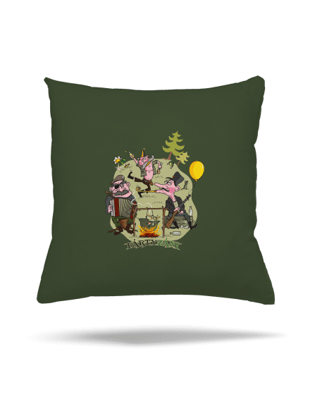 Pártyzáni polštář Olive Green