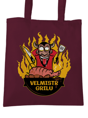 Velmistr grilu taška Burgundy