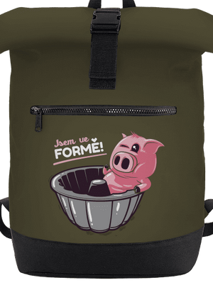 Ve formě batoh Military Green