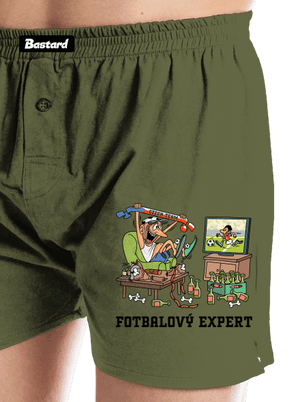 Fotbalový expert pánské trenky Khaki