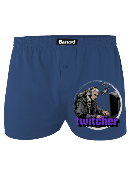 Twitcher pánské trenky Blue