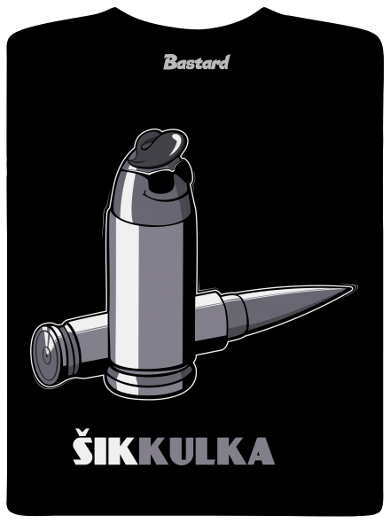 Šikkulka pánské dlouhý rukáv Black