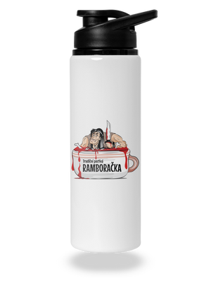 Ramboračka lahev na vodu White