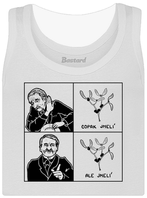 Cimrman: Copak jmelí dámské tílko klasické White