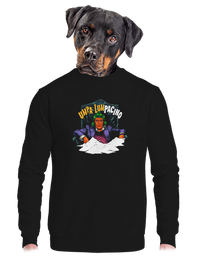 unisex mikina bez kapuce