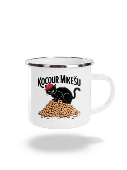 Kocour Mikešu plecháček White